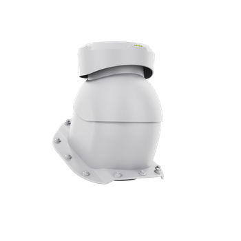 Wywietrznik kanalizacyjny do blachodachówki profil Z JASNY SZARY RAL 7036