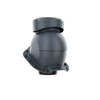 Wywietrznik kanalizacyjny do blachodachówki profil C ANTRACYT RAL 7016