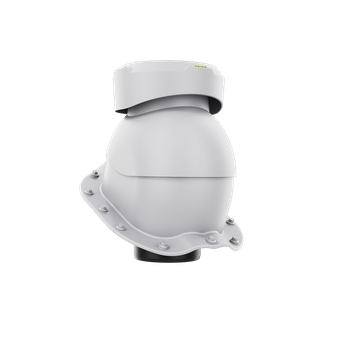 Wywietrznik kanalizacyjny do blachodachówki profil F JASNY SZARY RAL 7036