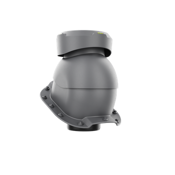 Wywietrznik kanalizacyjny do blachodachówki profil C GRAFIT RAL 7024