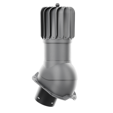 Kominek obrotowy Rotoline do blachy trapezowej profil T18 fi 150mm podłużny grafit