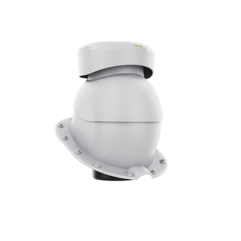 Wywietrznik kanalizacyjny do blachodachówki profil M JASNY SZARY RAL 7036