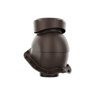 Wywietrznik kanalizacyjny do blachodachówki profil F CIEMNY BRĄZ RAL 8019