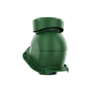 Wywietrznik kanalizacyjny do blachodachówki profil R ZIELONY RAL 6020