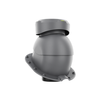 Wywietrznik kanalizacyjny do blachodachówki profil M GRAFIT RAL 7024