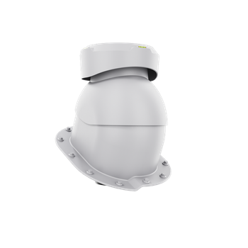 Wywietrznik kanalizacyjny do blachodachówki profil L JASNY SZARY RAL 7036