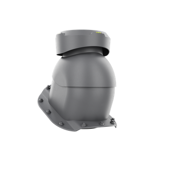 Wywietrznik kanalizacyjny do blachodachówki profil Z GRAFIT RAL 7024