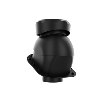 Wywietrznik kanalizacyjny do blachodachówki profil H CZARNY RAL 9005