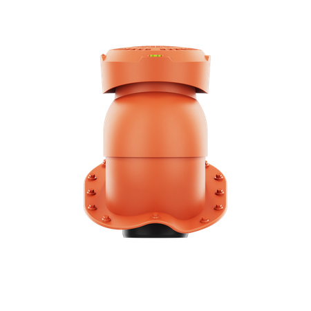 Wywietrznik kanalizacyjny do blachodachówki profil N CEGLASTY RAL 8004