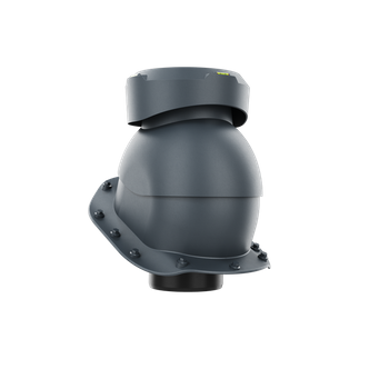 Wywietrznik kanalizacyjny do blachodachówki profil B ANTRACYT RAL 7016