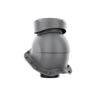 Wywietrznik kanalizacyjny do blachodachówki profil F GRAFIT RAL 7024