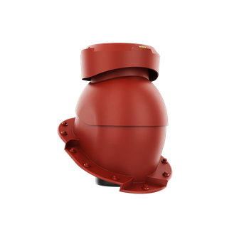 Wywietrznik kanalizacyjny do blachodachówk karpiówka CZERWONY RAL 3009