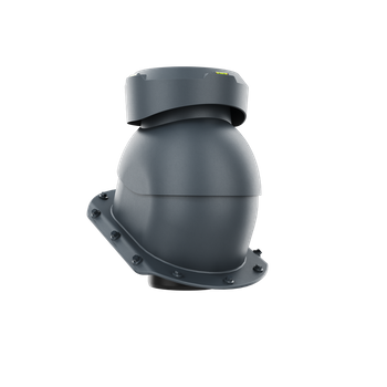 Wywietrznik kanalizacyjny do blachodachówki profil E ANTRACYT RAL 7016