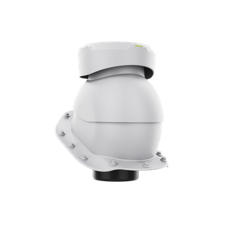 Wywietrznik kanalizacyjny do blachodachówki profil B JASNY SZARY RAL 7036