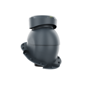 Wywietrznik kanalizacyjny do blachodachówk karpiówka ANTRACYT RAL 7016