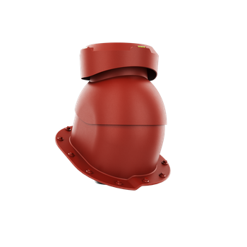 Wywietrznik kanalizacyjny do blachodachówki profil L CZERWONY RAL 3009