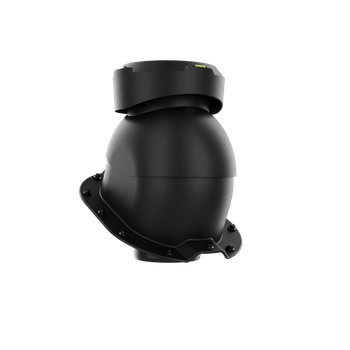 Wywietrznik kanalizacyjny do blachodachówki profil J CZARNY RAL 9005