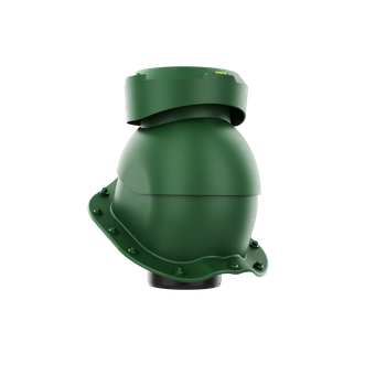 Wywietrznik kanalizacyjny do blachodachówki profil F ZIELONY RAL 6020