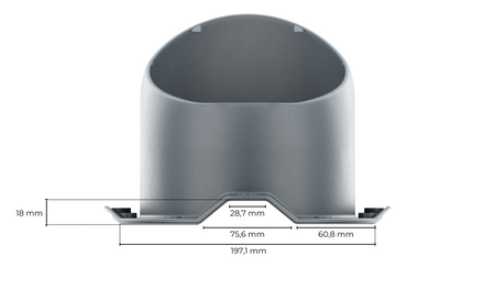 Wywietrznik kanalizacyjny do blachy trapezowej profil T18 CEGLASTY RAL 8004