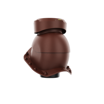 Wywietrznik kanalizacyjny do blachodachówki profil X BRĄZOWY RAL 8017