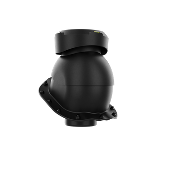Wywietrznik kanalizacyjny do blachodachówki profil G CZARNY RAL 9005