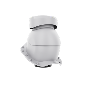 Wywietrznik kanalizacyjny do blachodachówki profil W JASNY SZARY RAL 7036