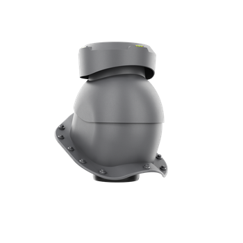 Wywietrznik kanalizacyjny do blachodachówki profil W GRAFIT RAL 7024