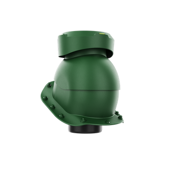 Wywietrznik kanalizacyjny do blachodachówki profil B ZIELONY RAL 6020