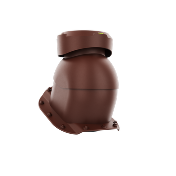 Wywietrznik kanalizacyjny do blachodachówki profil Z BRĄZOWY RAL 8017