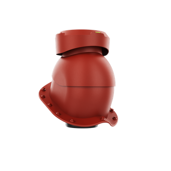 Wywietrznik kanalizacyjny do blachodachówki profil inny CZERWONY RAL 3009