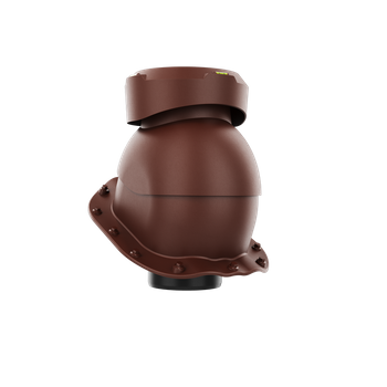 Wywietrznik kanalizacyjny do blachodachówki profil G BRĄZOWY RAL 8017