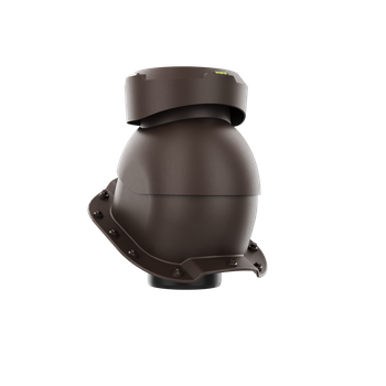 Wywietrznik kanalizacyjny do blachodachówki profil C CIEMNY BRĄZ RAL 8019