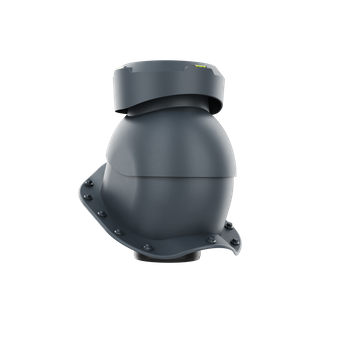 Wywietrznik kanalizacyjny do blachodachówki profil W ANTRACYT RAL 7016