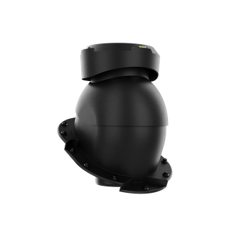 Wywietrznik kanalizacyjny do blachodachówk karpiówka CZARNY RAL 9005