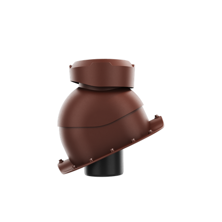 Wywietrznik kanalizacyjny do blachodachówki profil inny BRĄZOWY RAL 8017