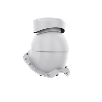 Wywietrznik kanalizacyjny do blachy trapezowej profil T35 JASNY SZARY RAL 7036