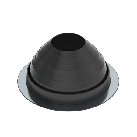 Wywietrznik kanalizacyjny z podstawą uniwersalną CEGLASTY RAL 8004