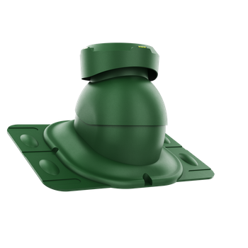 Wywietrznik kanalizacyjny z podstawą uniwersalną ZIELONY RAL 6020