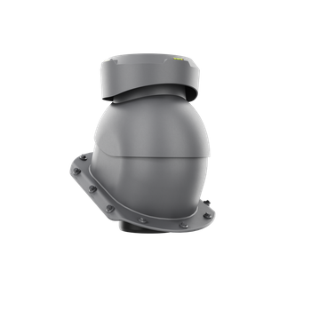 Wywietrznik kanalizacyjny do blachodachówki profil E GRAFIT RAL 7024