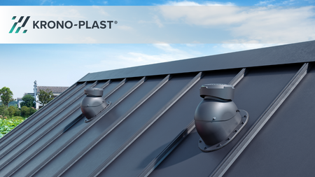 Wywietrznik kanalizacyjny do blachy TRB-RIB ANTRACYT RAL 7016