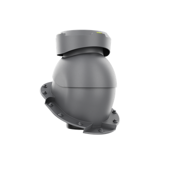 Wywietrznik kanalizacyjny do blachodachówk karpiówka GRAFIT RAL 7024