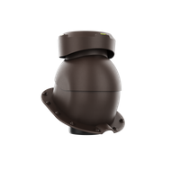 Wywietrznik kanalizacyjny do blachodachówki profil M CIEMNY BRĄZ RAL 8019