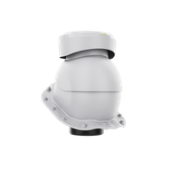 Wywietrznik kanalizacyjny do blachodachówki profil G JASNY SZARY RAL 7036