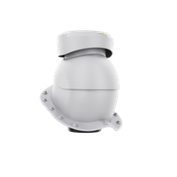 Wywietrznik kanalizacyjny do blachodachówki profil inny JASNY SZARY RAL 7036