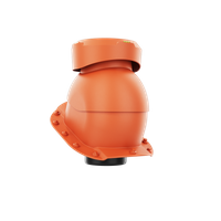 Wywietrznik kanalizacyjny do blachodachówki profil A CEGLASTY RAL 8004