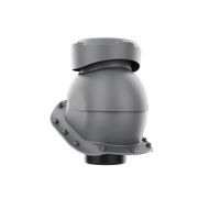 Wywietrznik kanalizacyjny do blachodachówki profil B GRAFIT RAL 7024