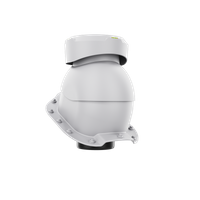 Wywietrznik kanalizacyjny do blachodachówki profil C JASNY SZARY RAL 7036