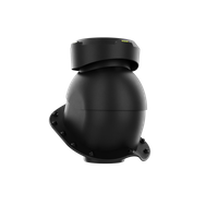 Wywietrznik kanalizacyjny do blachodachówki profil inny CZARNY RAL 9005