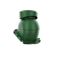 Wywietrznik kanalizacyjny do blachodachówki profil E ZIELONY RAL 6020