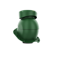 Wywietrznik kanalizacyjny do blachodachówki profil inny ZIELONY RAL 6020